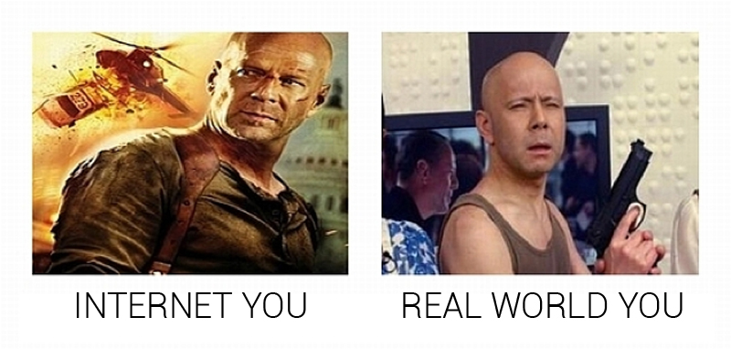 Illustration for article titled Japan's "Internet You Vs. the Real You" Meme